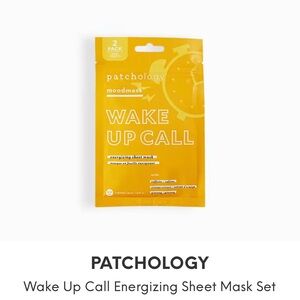 Psychology wake up call energizing sheet mask